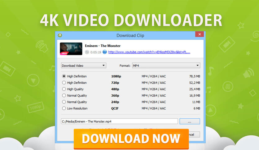 4K Video Downloader interface