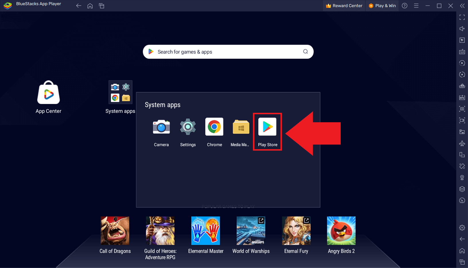 BlueStacks App Player