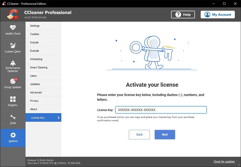 برنامج CCleaner Professional Plus 6.31.11415 كامل من ميديا فاير